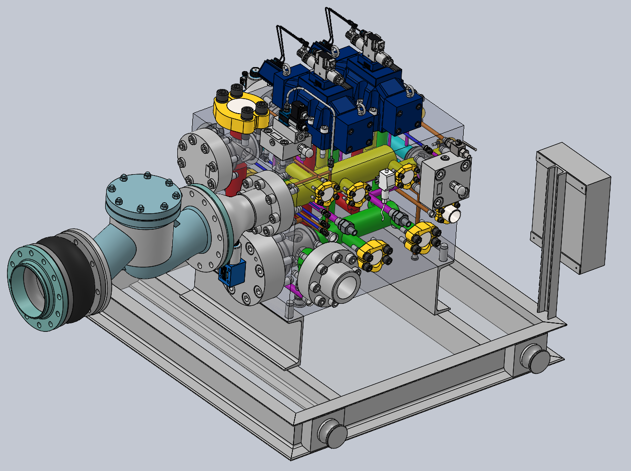擴(kuò)徑機(jī)大流量閥組（3500L/min)